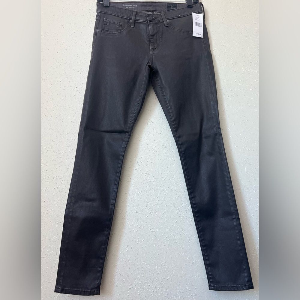 AG The Legging Ankle Super Skinny Ankle Jeans Coated
